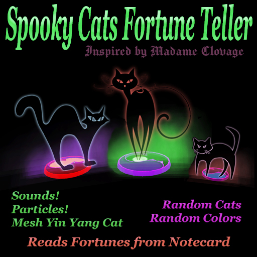 Spooky Cats Fortune Teller Build Picture